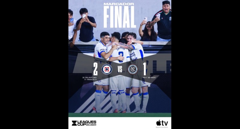 NOCHE DE CONTRASTES EN LEAGUES CUP: CRUZ AZUL Y AMÉRICA DAN LA CARA ANTE EL DOMINIO DE LA MLS