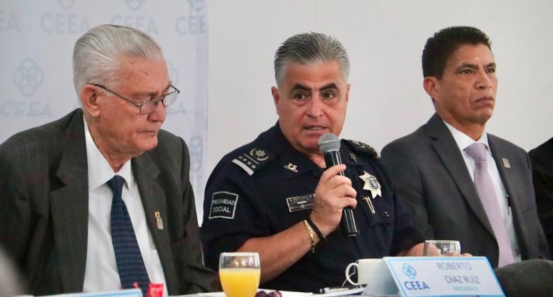 PARTICIPACIÓN DEL SECTOR EMPRESARIAL ES CLAVE PARA FORTALECER LA SEGURIDAD EN AGUASCALIENTES