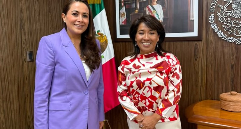 TERE JIMÉNEZ SE REÚNE CON COLUMBA LÓPEZ, SECRETARIA DE AGRICULTURA Y DESARROLLO RURAL, PARA GESTIONAR PROYECTOS ESTRATÉGICOS PARA EL CAMPO DE AGUASCALIENTES