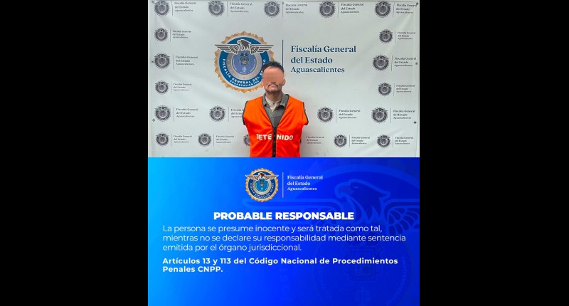 A PROCESO SUJETO QUE COMETIÓ UN ASALTO A PUNTA DE CUCHILLO EN VISTAS DEL SOL, EN AGS 