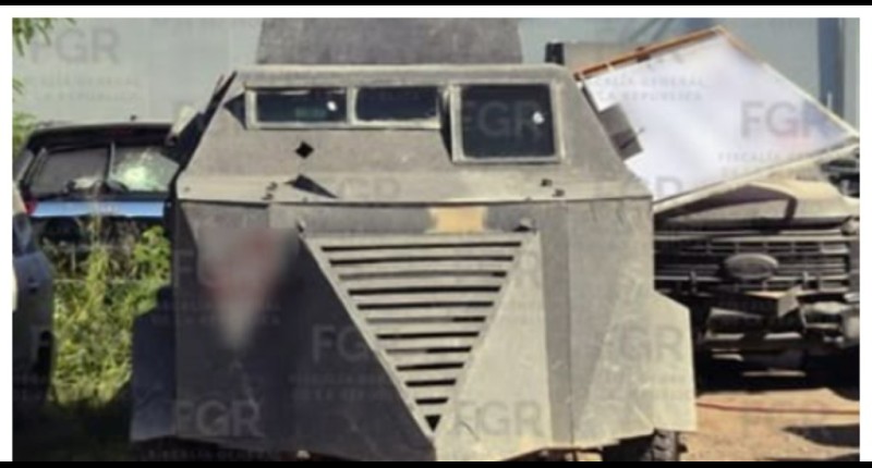 DESTRUYEN 25 NARCOVEHÍCULOS `MOUNSTRUOS´ BLINDADOS EN TAMAULIPAS DONDE OPERAN EL CÁRTEL DEL GOLFO Y DEL NORESTE