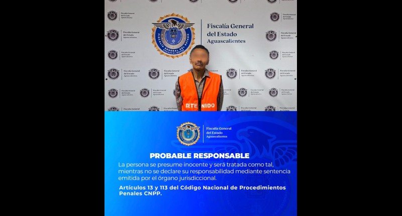 VA A PROCESO SUJETO QUE ROBÓ UNA FARMACIA EN EL CENTRO DE AGS EN 2024