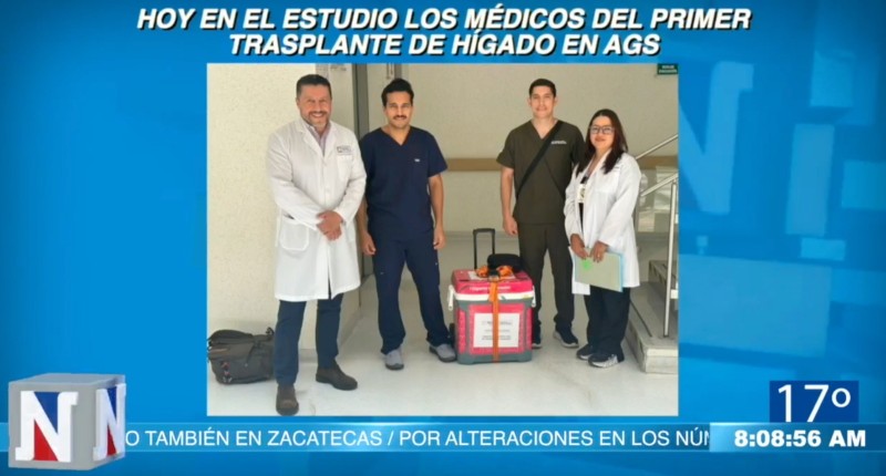 VIDEO| NARRAN SU HAZAÑA, PRIMER TRASPLANTE DE HIGADO EN LA HISTORIA DE AGS