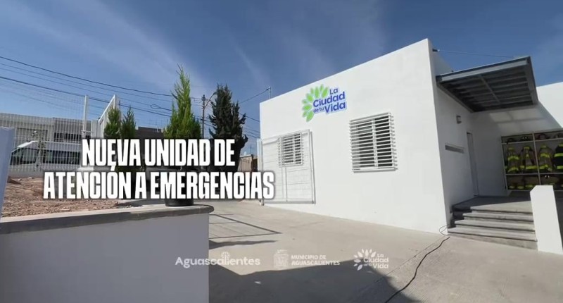 MÁS CERCA, MÁS RÁPIDO, MÁS PREPARADOS, CON LA NUEVA UNIDAD DE ATENCIÓN  A EMERGENCIAS EN VNSA, EN AGS | VIDEO 