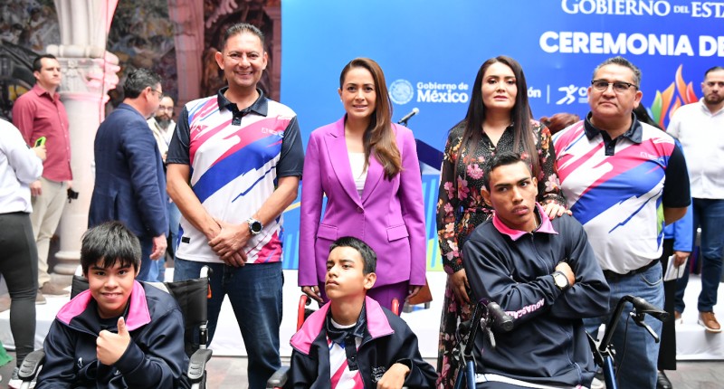 TERE JIMÉNEZ DESEA ÉXITO A PARATLETAS QUE REPRESENTARÁN A AGUASCALIENTES EN LA PARALIMPIADA NACIONAL 2026