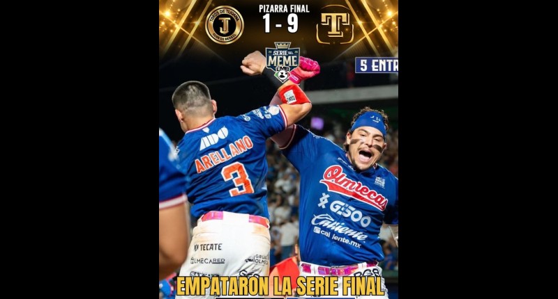 OLMECAS APALEA A TOROS Y EMPATA LA SERIE DEL REY