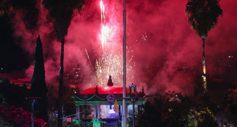 ORGULLO Y TRADICIÓN EN LA CEREMONIA DEL GRITO EN CALVILLO, AGUASCALIENTES