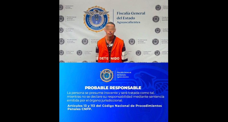 VINCULAN A PROCESO AL TERCER IMPLICADO EN CUANTIOSO ROBO AL INTERIOR DE UN DOMICILIO EN LA COMUNIDAD DE CIENEGUILLA, EN AGS