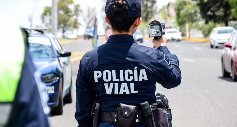 MANTIENE POLICÍA VIAL DE AGS OPERATIVO RADAR PARA FOMENTAR LA CONDUCCIÓN RESPONSABLE