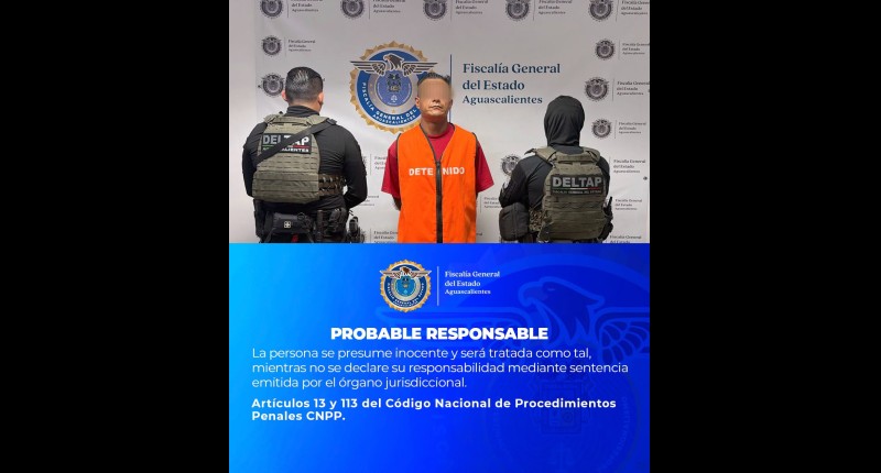 VINCULAN AL QUE MATÓ A BALAZOS A UN HOMBRE EL 22 DE SEPTIEMBRE EN CALLES DE FRACC. POPULAR EN  EN PABELLÓN DE ARTEAGA