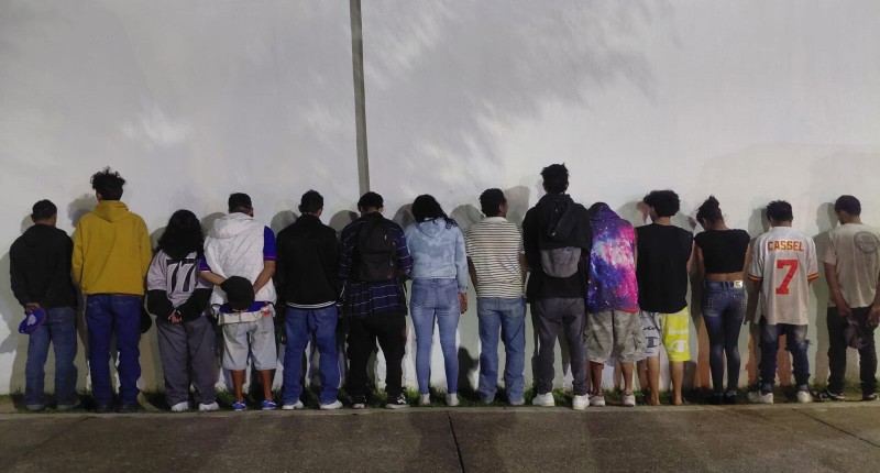 POLICÍA MUNICIPAL DE AGS DETIENE A 27 PERSONAS POR DIFERENTES FALTAS DURANTE RECORRIDOS DE VIGILANCIA EN JESÚS TERÁN SUR