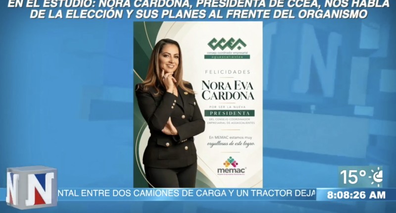 VIDEO| UNIDAD Y COMPETITIVIDAD ALGUNOS OBJETIVOS DE NORA CARDONA AL FRENTE DEL CCEA