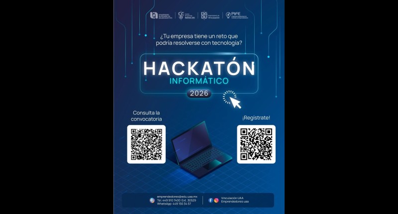 UAA INVITA A EMPRESAS A FORTALECERSE CON EL HACKATÓN INFORMÁTICO 
