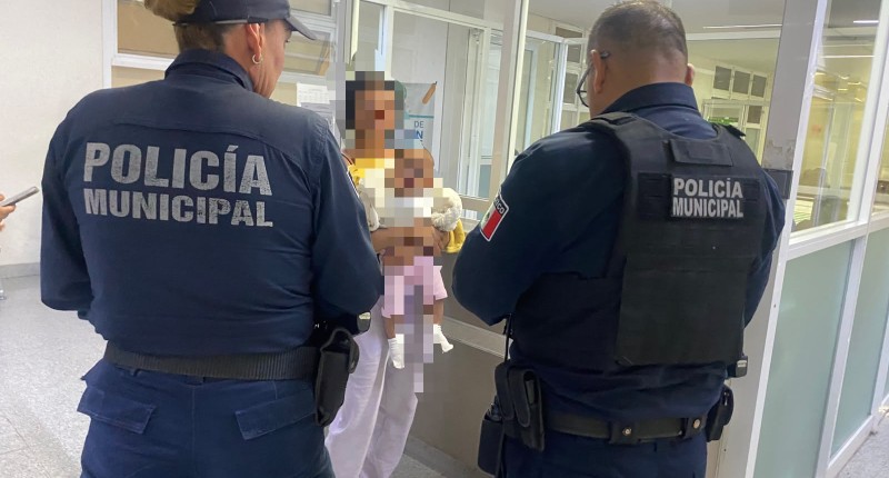 DETIENEAN A DOS PERSONAS TRAS RIÑA EN EL PALOMINO DENA; UNA BEBÉ DE SIETE MESES RESULTÓ GOLPEADA EN LA GRESCA 